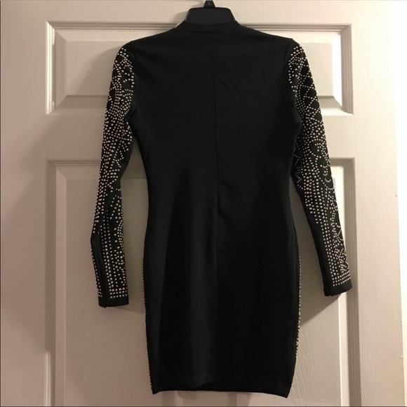 gold studded dress - Picture 2 of 2